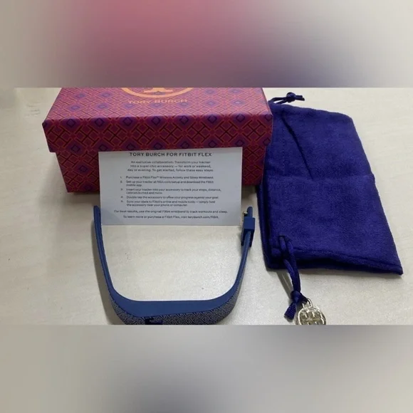 Tory Burch Blue Bracelet for Fitbit Flex (New)