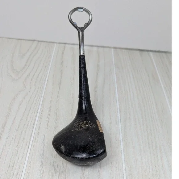 Spalding #1 Bottle Opener Vintage Golf Club Wood Driver Novelty Barware READ