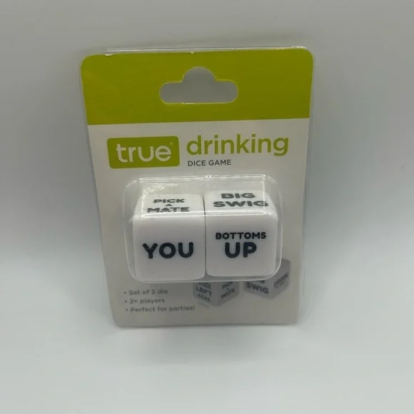 True Drinking Dice Game