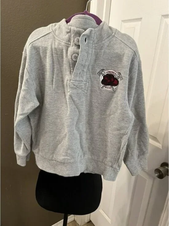 Gymboree Boys Size‎ 5 Fire Fighter Pullover Jacket