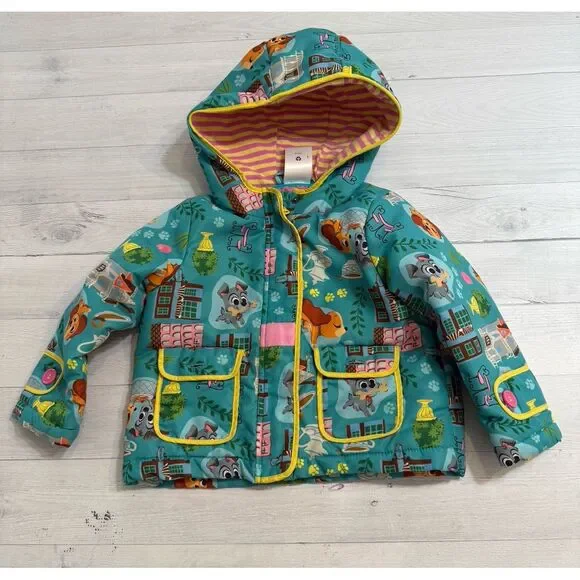 Disney girls lady and the‎ tramp jacket size 2