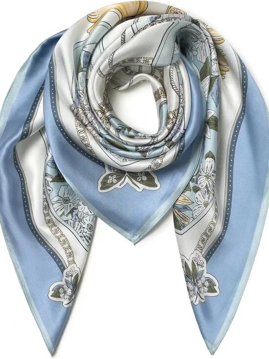 100% Mulberry Silk Scarf - Lightweight 35