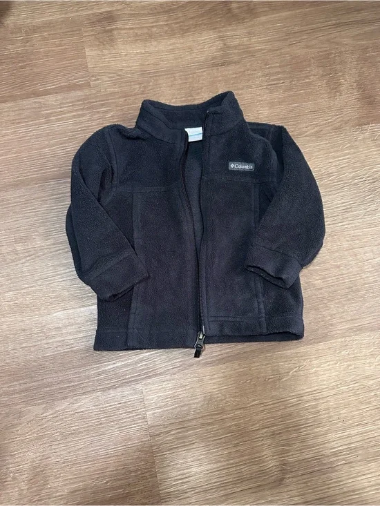 Columbia Black Fleece Zip Jacket - Toddler