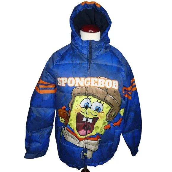 Nickelodeon SpongBob Kids'‎ Special Edition Coat by Stephen Hillenburg Size 18