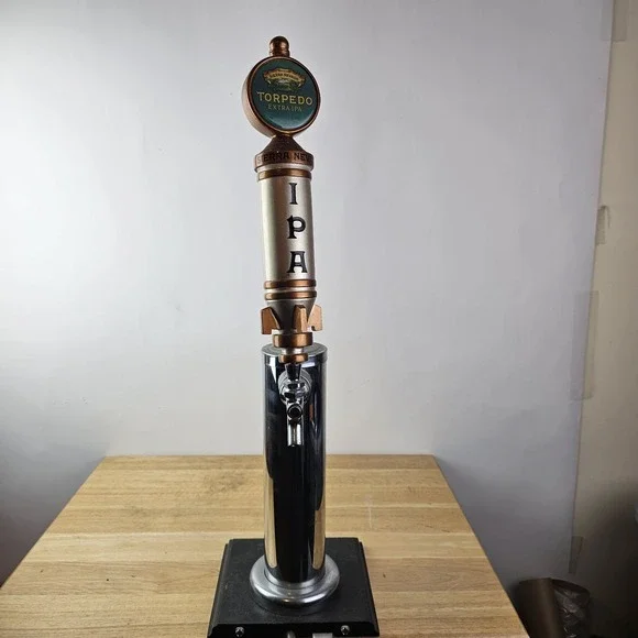 Large Sierra‎ Nevada Beer Tap Pump Complete With Piping Untested Mancave Bar