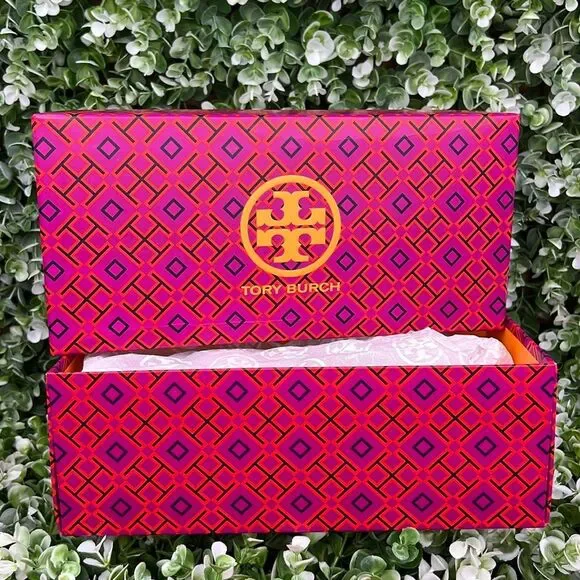 Tory Burch Shoe Box with Tissue Paper Gift Box / Decor