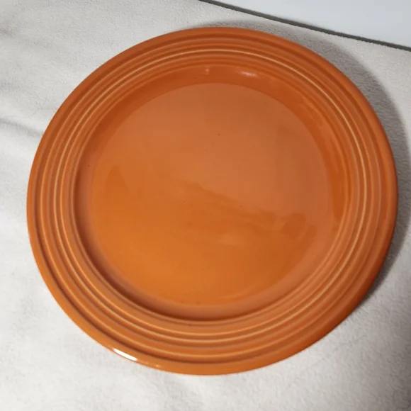 Smart Living Orange Dinner Plate