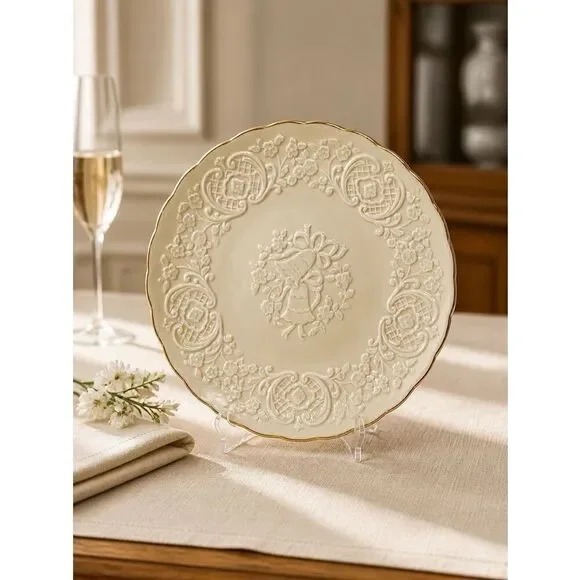 The Lenox China Marriage Plate