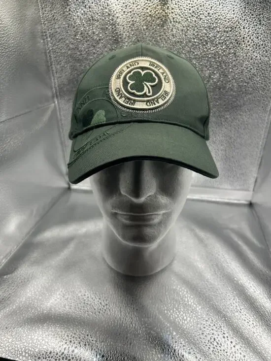 Robin Ruth Dublin Ireland Shamrock Green Strapback Hat‎ Cap Adjustable