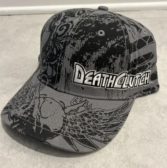 Vintage Death Clutch Brock Lesner Black Hat UFC Cap Tek Flex Y2K WWE NWT