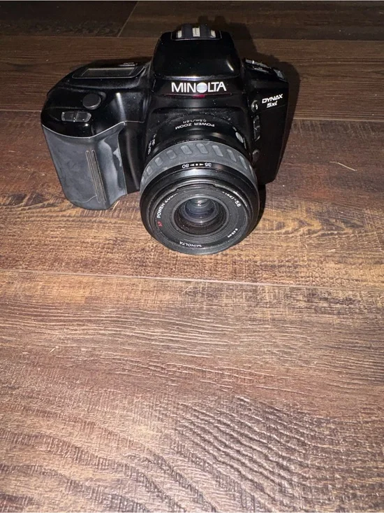 Minolta Dynax 5xi 35mm Film Camera w/ AF 35-80mm Power Zoom Lens Tested works