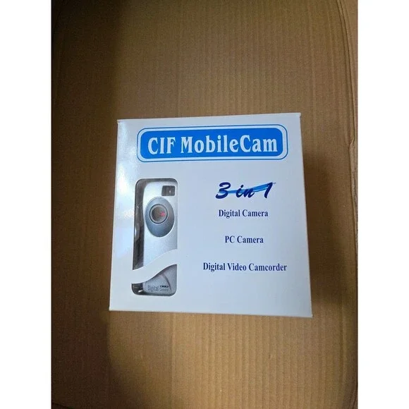 CIF MobileCam 3-in-1 Digital Camera PC Camera Digital‎ Video Camcorder