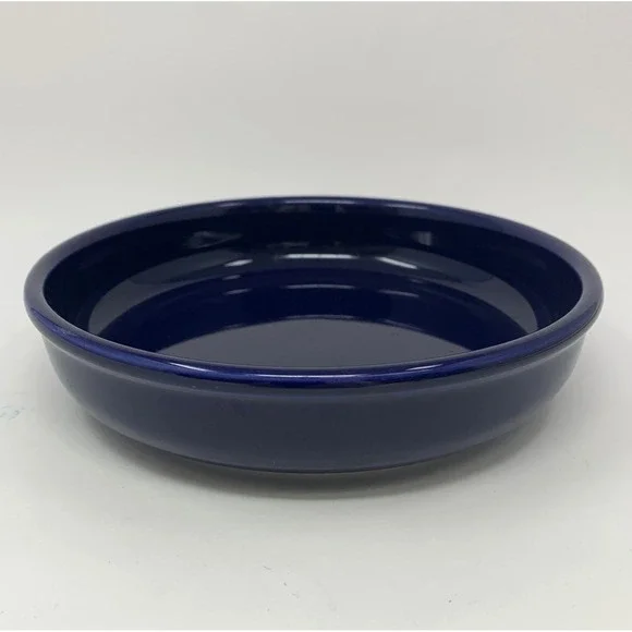 WAECHTERSBACH Germany Cobalt Blue Individual Pasta Bowl Retired, Solid Colors