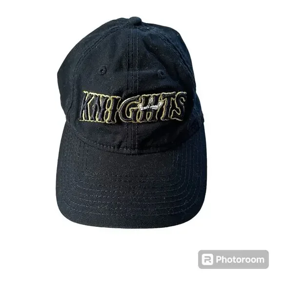 New Era Minor League Baseball Charlotte‎ Knights Black Cap Hat Adjustable