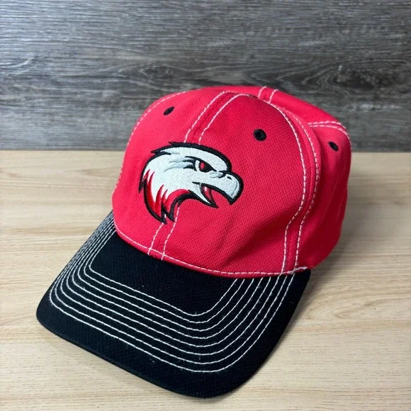 Minnetonka‎ Hat Cap Baseball Adult Small Red Baseball White Hawk High School