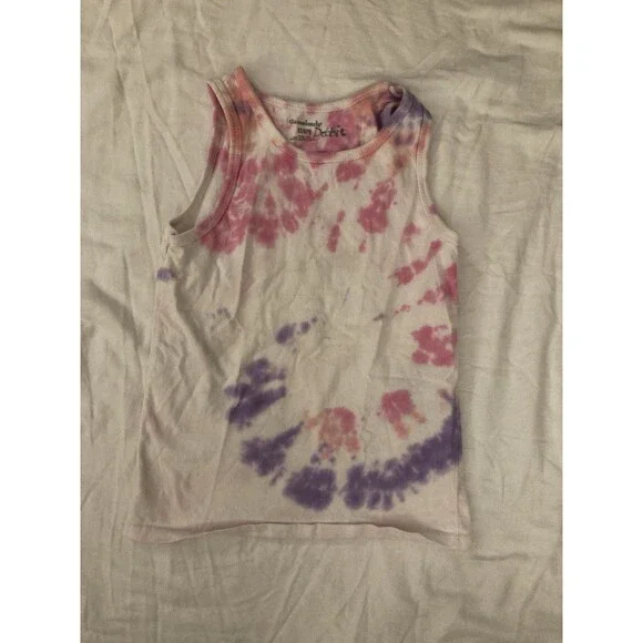 5T Garanimals girl clothes - 1 piece tank top | tie dye theme