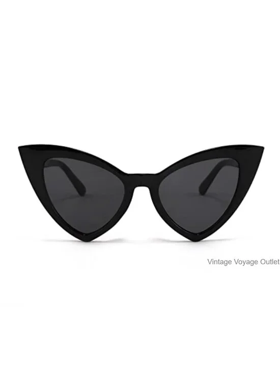 Retro Cat Eye Sunglasses for Women UV400 Protection Fashion Vintage