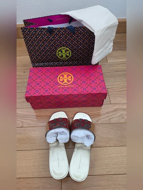 Tory Burch INES 55 MM HEELED MULE size 6.5