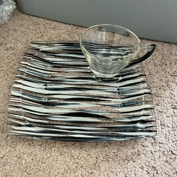 Hand Painted Plate and Cup Sets