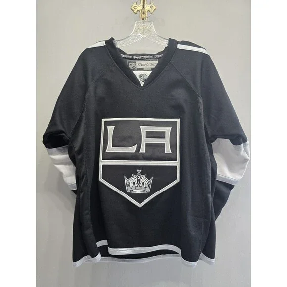 Reebok LA Kings Jonathan Quick 32 Jersey Size 48 NHL Center Ice CCM Tailor Short