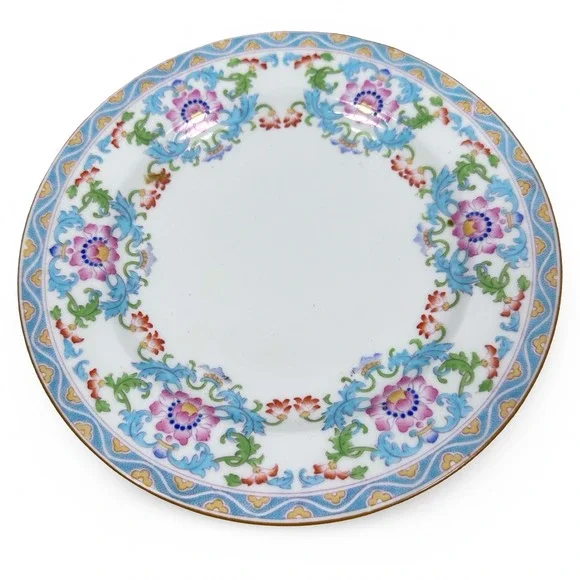 Mintons B833 Salad Plate Wright Tyndale & Van Roden Philadelphia Antique 1910