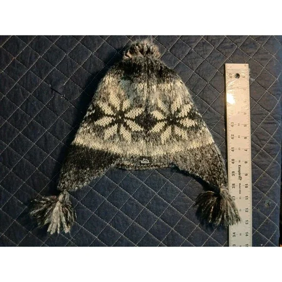 Woolrich Knit Winter Hat with Pom