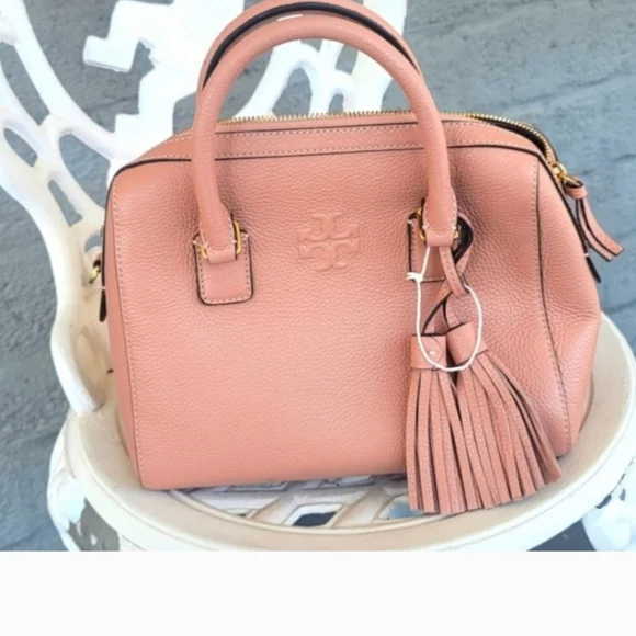 Tory Burch Pink Leather Handbag