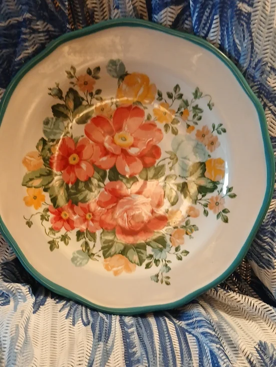 The Pioneer Woman Floral Ceramic Salad Plate 8.5