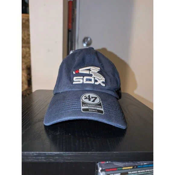 Chicago White Sox '47 Franchise Vintage Logo Fitted Hat Cap Men's Small NWT