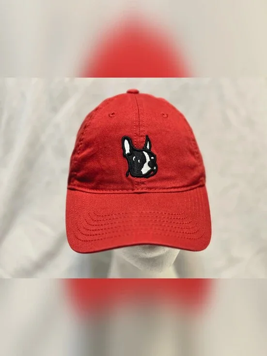 Boston University Terriers Legacy Adjustable Embroidered Logo Baseball Cap Red