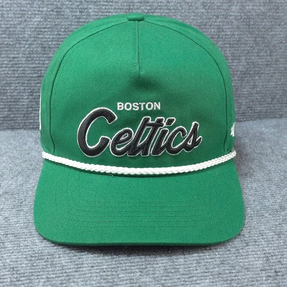 Boston Celtics Hat Cap Snapback Mens Green NBA Basketball Streetwear Logo‎