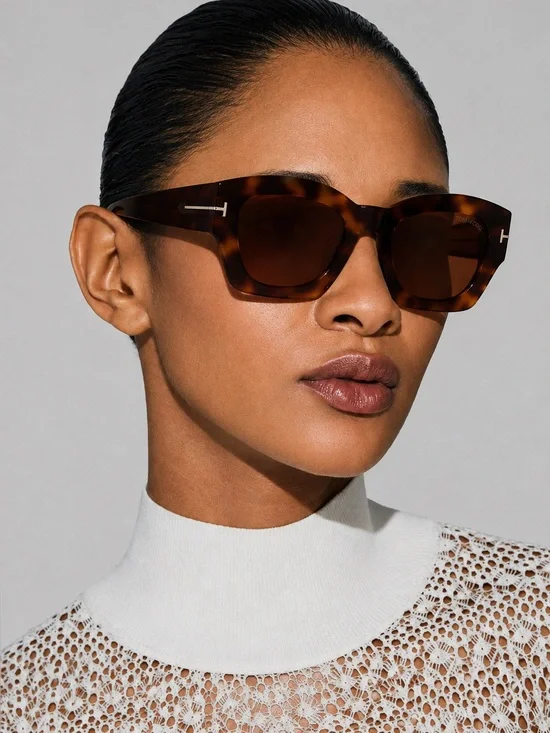 New, TOM FORD Guilliana Sunglasses TF1083 53F Authentic