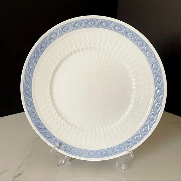 Blue Fan Dinner Plate by Royal Copenhagen