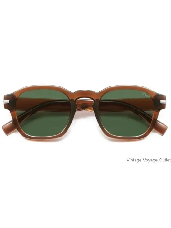 Vintage Retro Square Polarized Sunglasses UV400 for Men Women Driving Shades