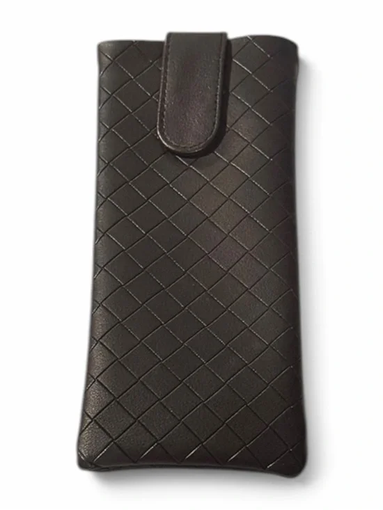 Bottega Veneta Intrecciato Leather Sunglasses Case Pouch EUC authentic