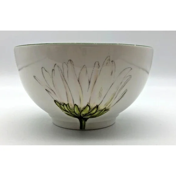 Villeroy & Boch Flora White Daisy Rice Bowl Germany 5.5