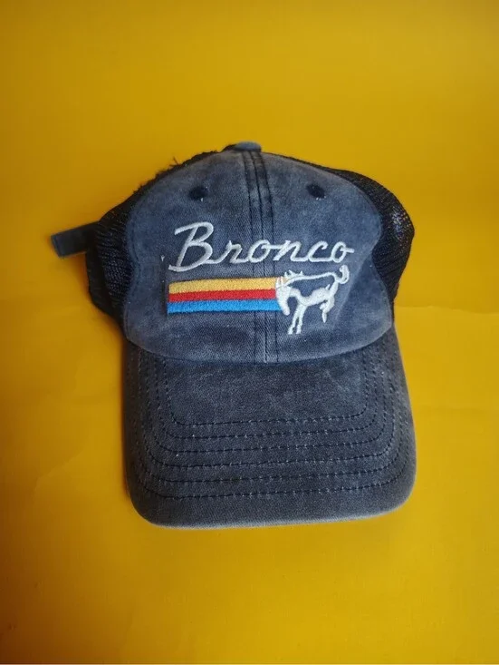 New Ford Bronco Relaxed Fit Trucker American Needle Mens Cap Hat