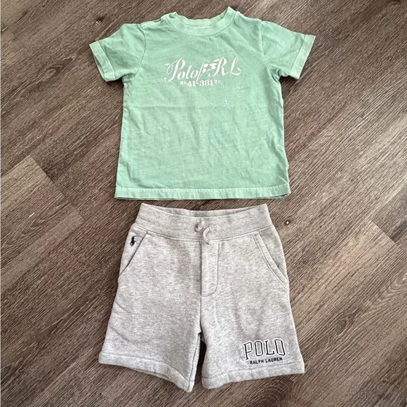 Polo Ralph Lauren Gray Fleece Shorts