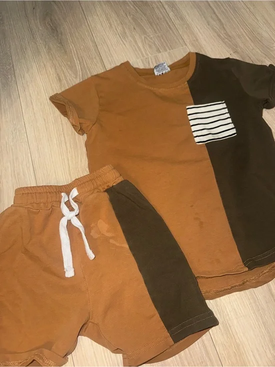 Olive and Scout Marching Colorblock Set Boys 4T