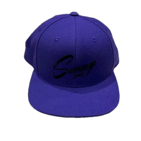 Sway men’s vibrant purple embroidered hat