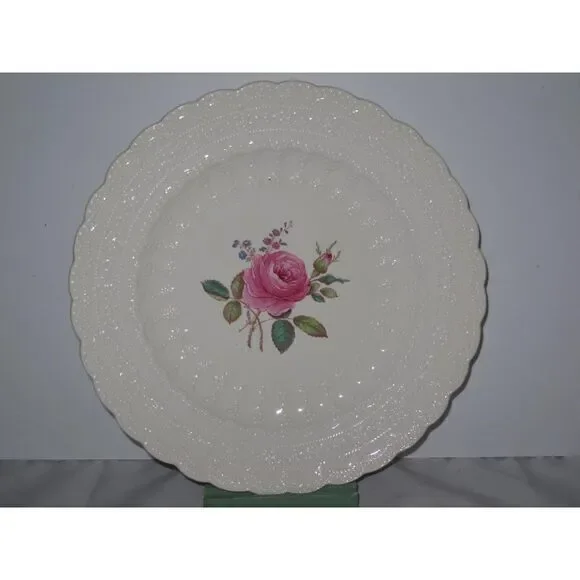 Spode Billingsley Rose Pink Dinner Plate‎ (s) Old Backstamp Style E