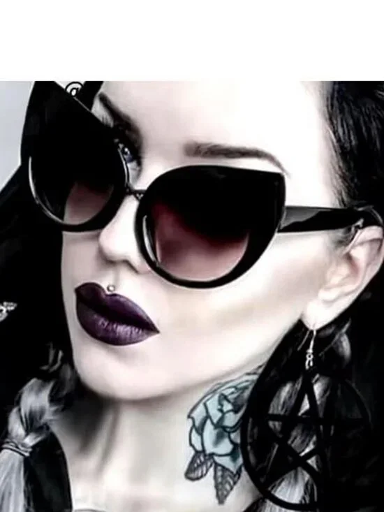 Gothic Cat Eye Sunglasses