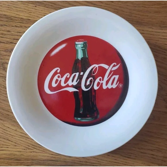 COCA-COLA Plates lot of 2  Salad Dessert‎ Gibson 7 3/4