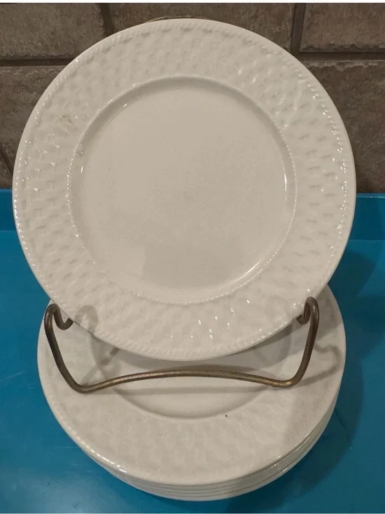 6Pfaltzgraff  Traditions Weave Salad Plate 7 3/4