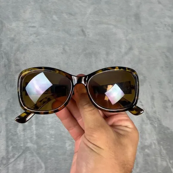 Unbranded Women's Brown and Black Sunglasses