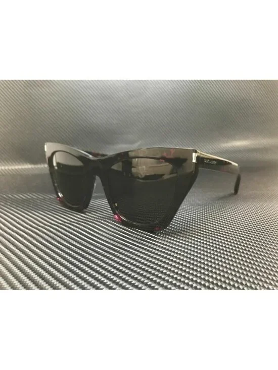 New Yves Saint Laurent Women  Havana Sunglasses  55- 20- 145