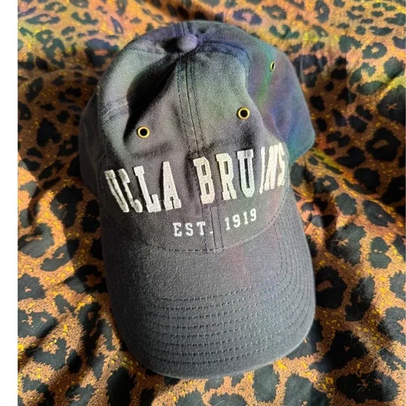 Vintage The Game UCLA Bruins Hat Navy Blue Adjustable Baseball Cap Est 1919 Y2K