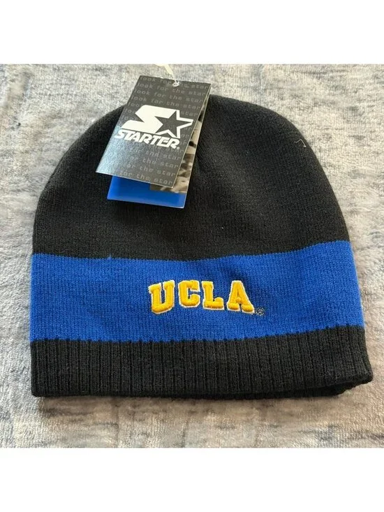 UCLA Bruins Starter Beanie Hat Knit Cap One Size NCAA Collegiate
