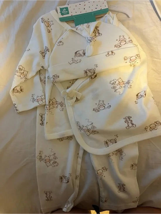 Disney Baby Neutral Winnie the Pooh Two-Piece Pajama Set
