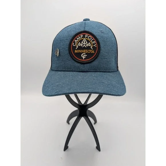 Zephyr Z Hats‎ Cap Snap Back Green Blue Mesh Trucker Camp Foley Minnesota Men